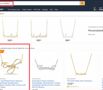 Amazon Listing