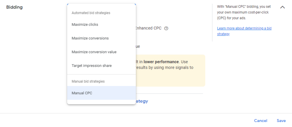 Bidding Strategy of Older Version