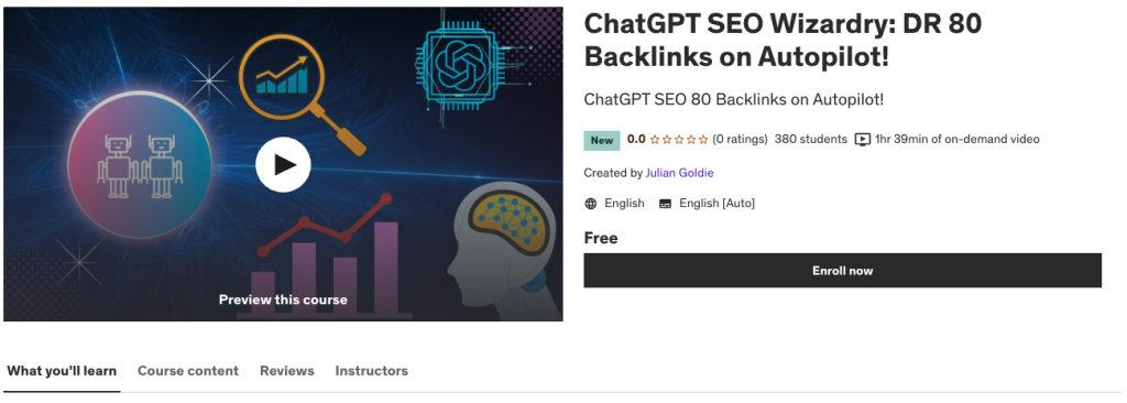 ChatGPT SEO