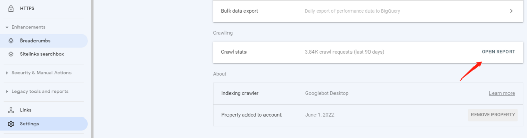 如何做网站的技术优化 7 Crawling Report