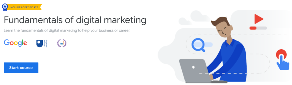 免费在线营销课程分享 1 Fundamentals of digital marketing