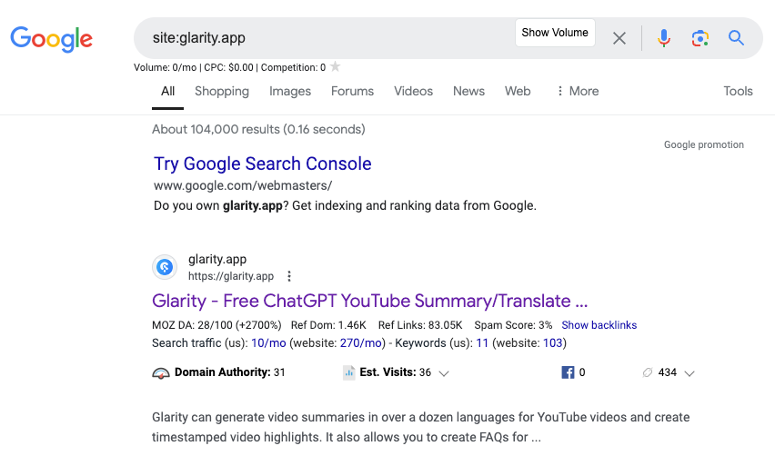 Glarity 的内容策略 2 Glarity 的内容策略-2