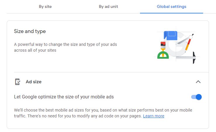 如何接入 Google Adsense 广告联盟 15 Global Settings