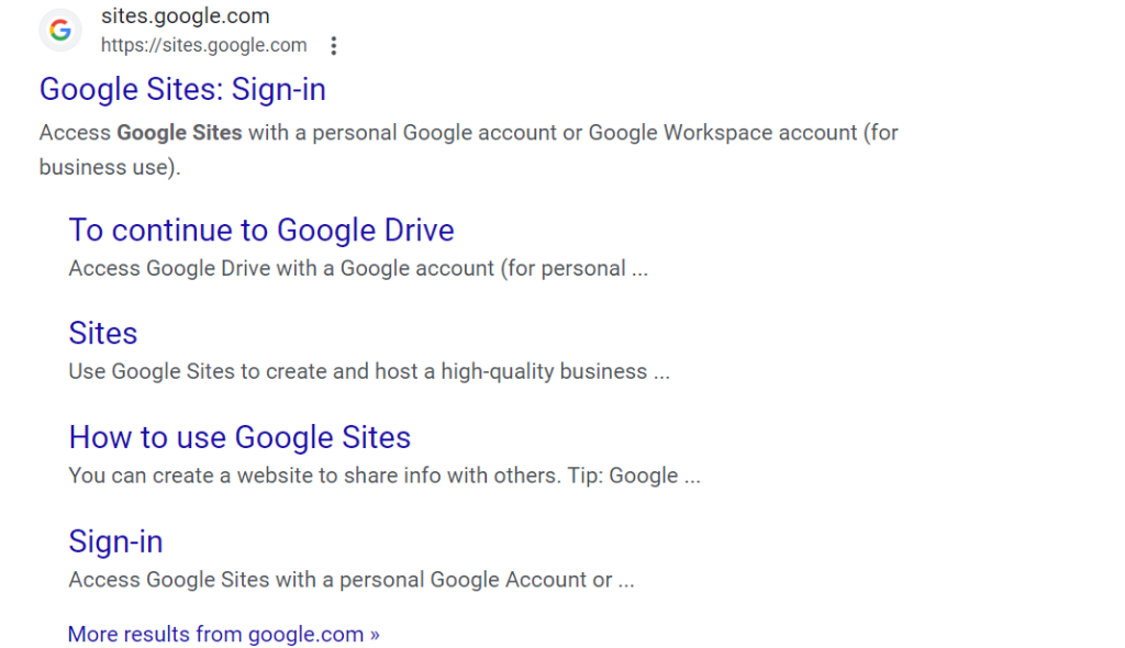 利用 Google Sites 免费搭建网站 1 Google Sites
