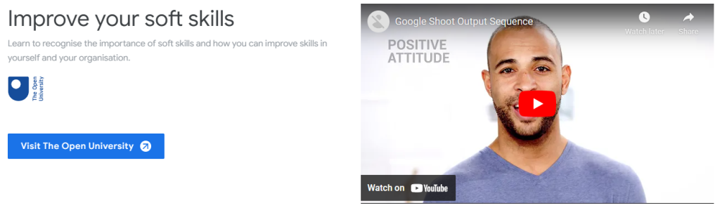 免费在线营销课程分享 3 Improve your soft skills