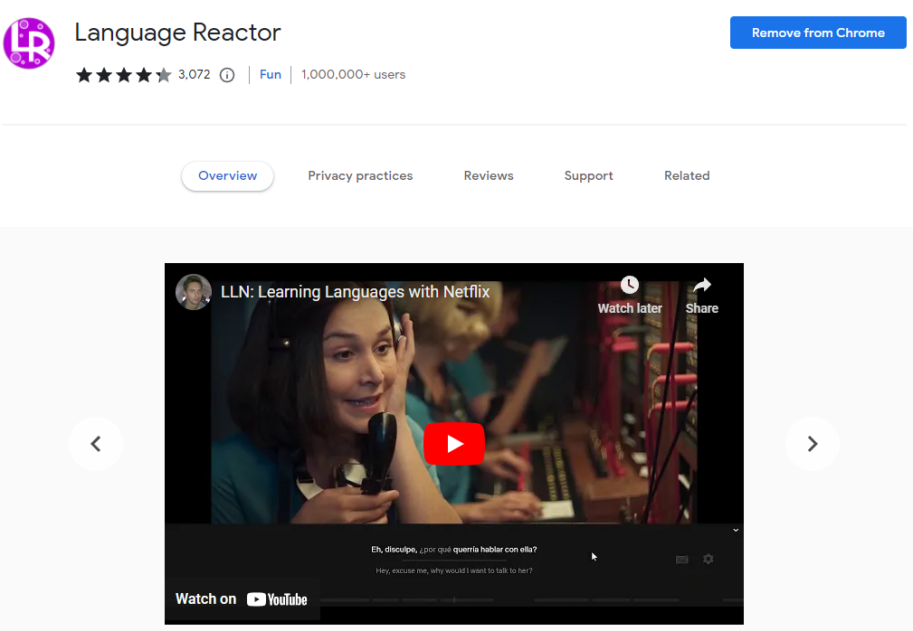 聊聊如何“用”好英语 2 Language Reactor