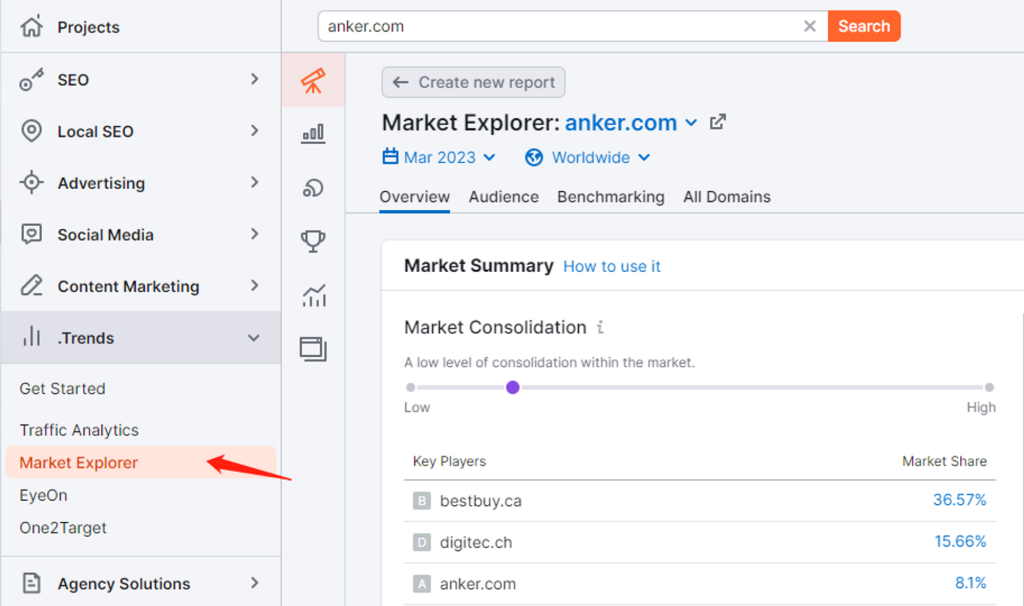 几种快速定位竞争对手的方法 5 Market Explorer