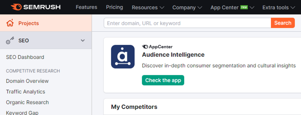 我使用的 NICHE 网站技术栈 2 SEMRUSH