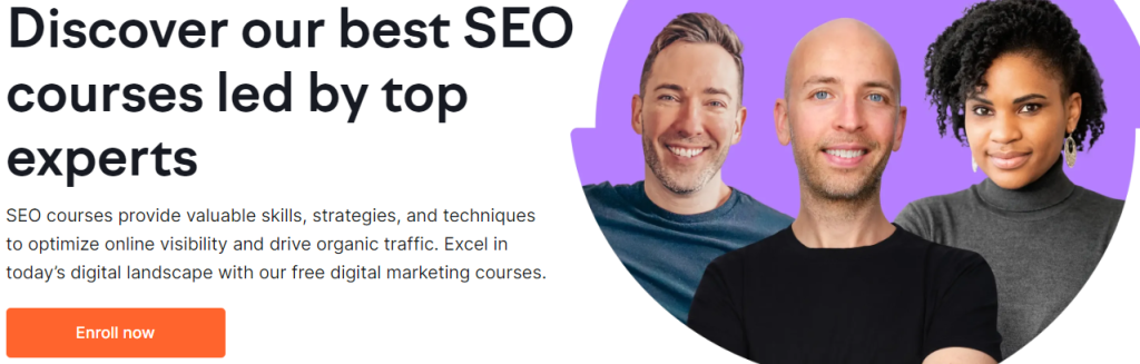 免费的 SEO 优质课程推荐 1 SEMRUSH 课程