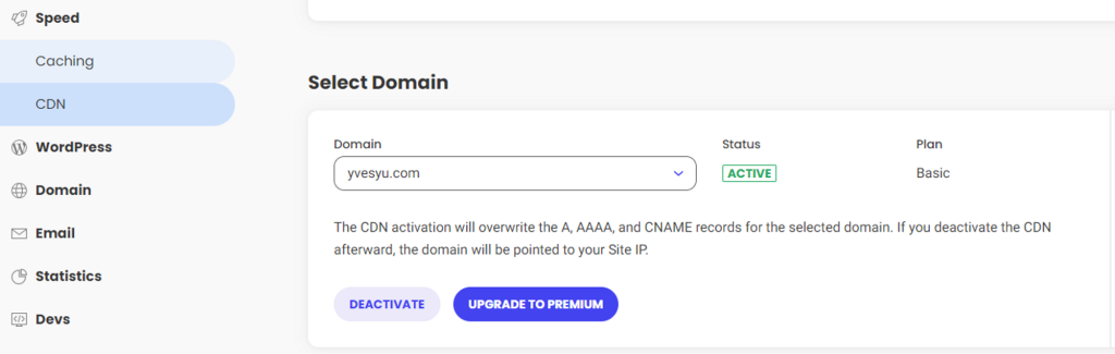 独立站性能优化方法 3 SiteGround CDN