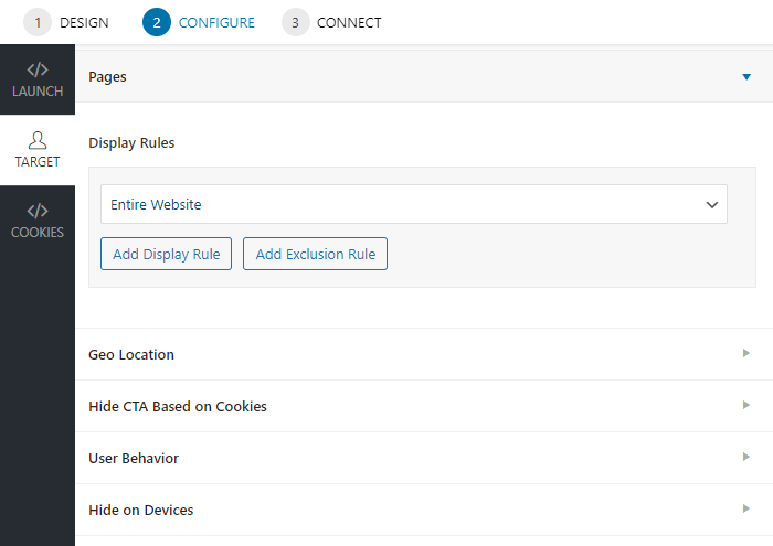 Convert Pro 从 0 到 0.1 7 Target Settings