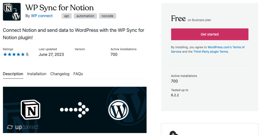 对于文章自动发布的一些想法 2 WP Sync for Notion