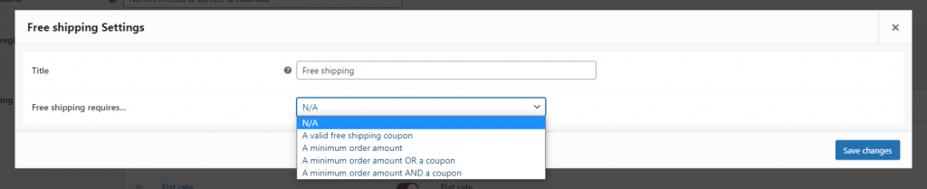 WooCommerce 配送设置 8 WooCommerce-Shipping-Setting