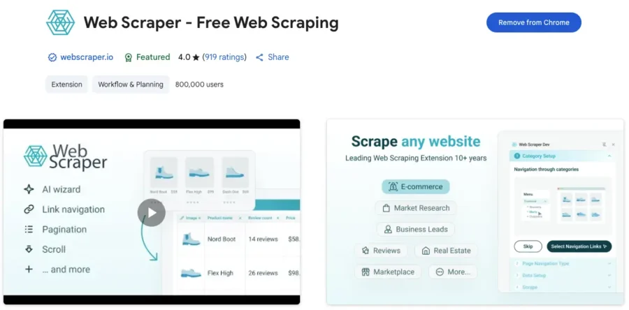 web-scraper web-scraper