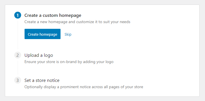 WooCommerce 入门级设置 18 woocommerce-getting-started-setup