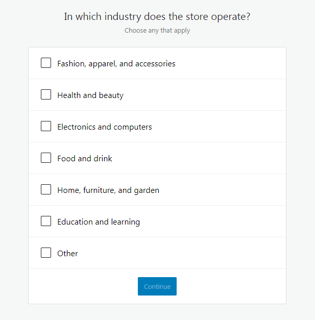 WooCommerce 入门级设置 4 woocommerce-getting-started-setup