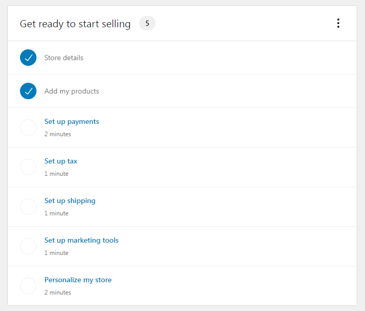 WooCommerce 入门级设置 8 woocommerce-getting-started-setup