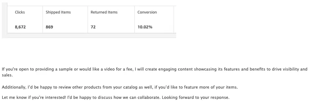 收到一封网红的请求合作邮件 1 收到一封网红的请求合作邮件-1