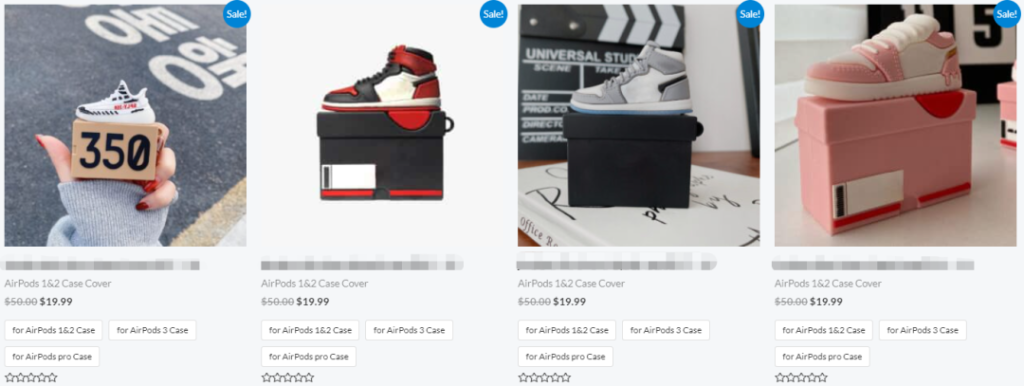 一个 Dropshipping 网站的分析 1 整体页面