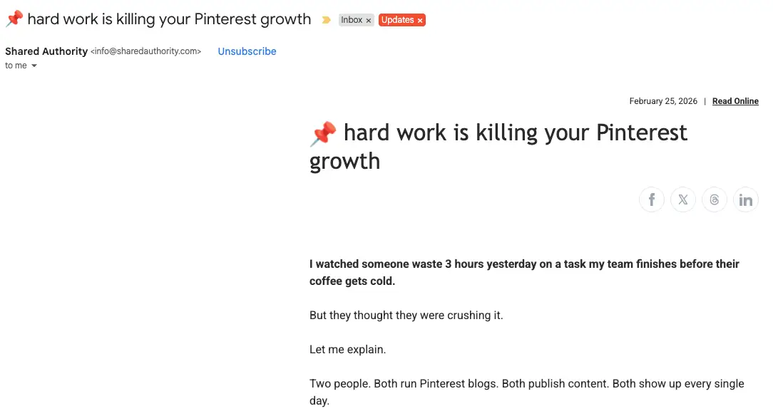 邮件订阅信息源-1